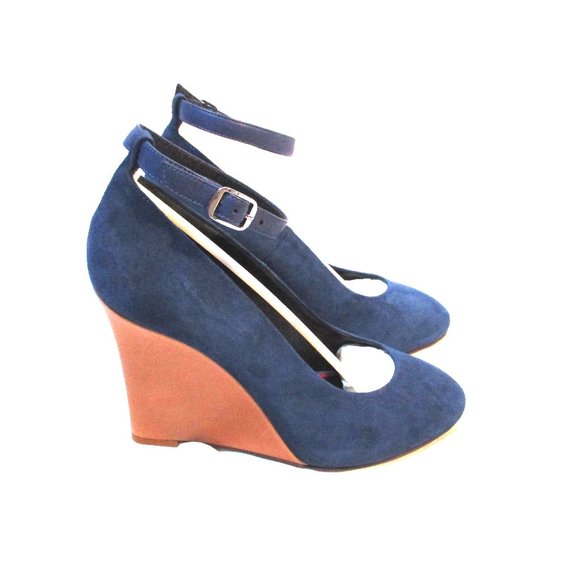 NEW CELINE PARIS PUMP WEDGE High Heel Shoe - Picture 1 of 8